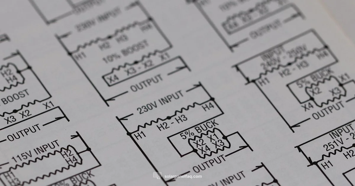Solar Wire Diagram - Solar Panel FAQ