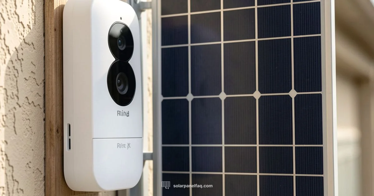 Ring Solar Fix - Solar Panel FAQ