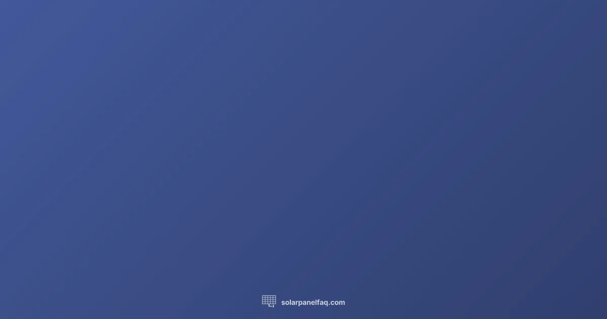 Solar EV Charging - Solar Panel FAQ (illustration)