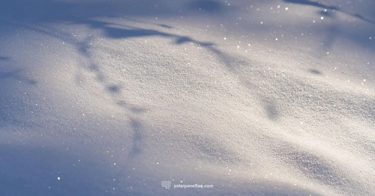 Winter Solar Snow Removal - Solar Panel FAQ
