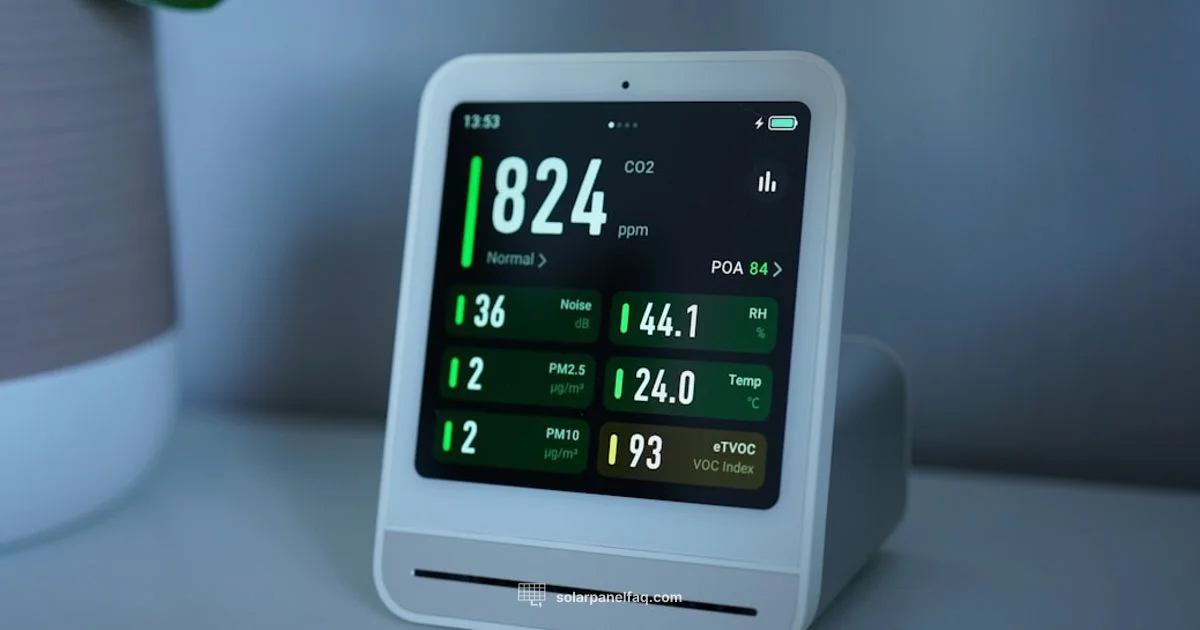 Monitor Dashboard - Solar Panel FAQ