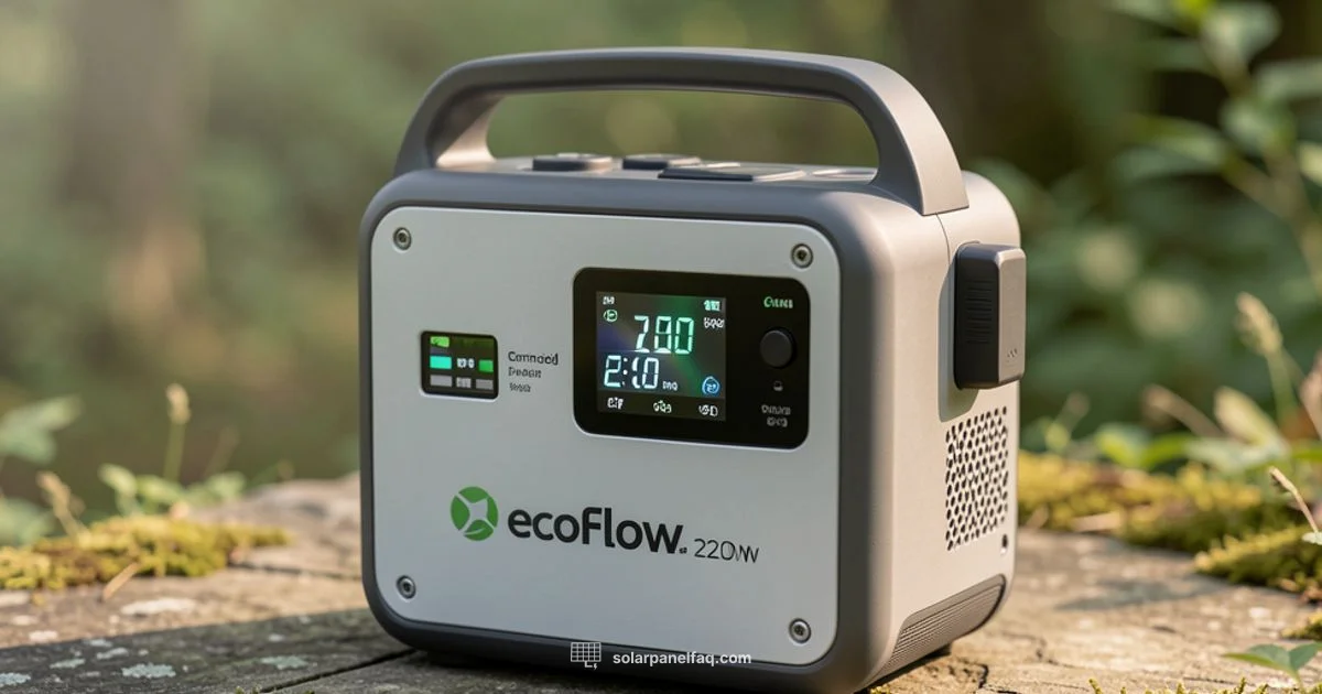 EcoFlow 220W Guide - Solar Panel FAQ