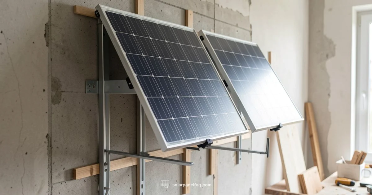 Wall Mount Guide - Solar Panel FAQ