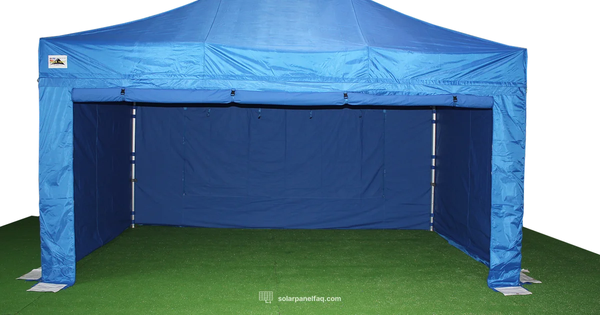 Pop-Up Solar Setup - Solar Panel FAQ