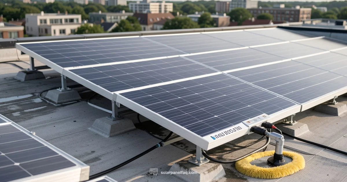 Efficient Cleaning - Solar Panel FAQ
