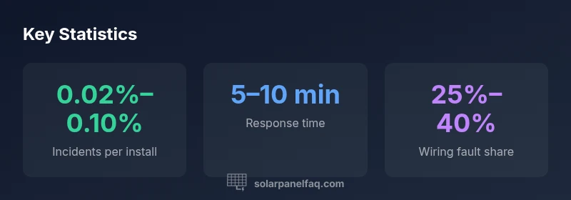 Infographic showing solar fire risk and prevention
