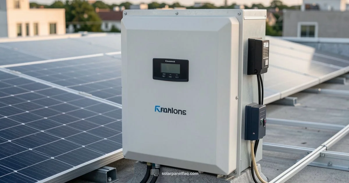 Grid Tied Inverter - Solar Panel FAQ