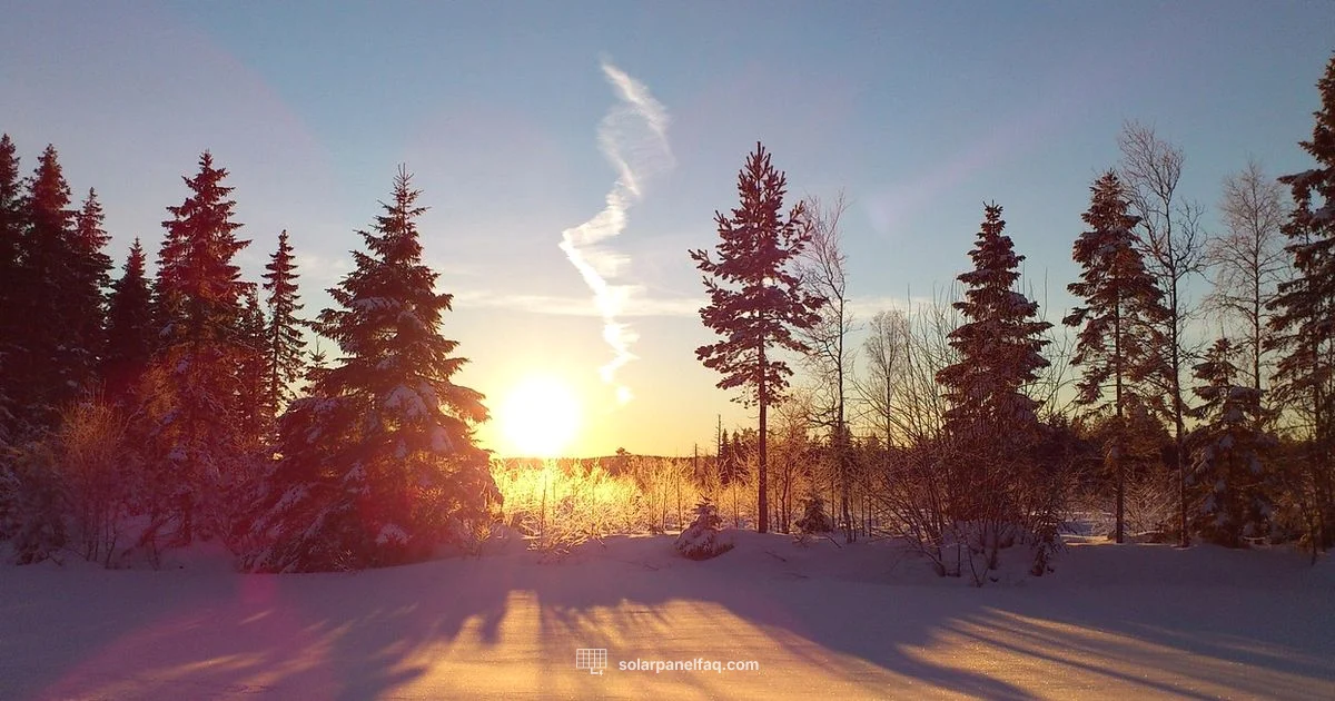 Winter Solar Output Winter Solar Output - Solar Panel FAQ