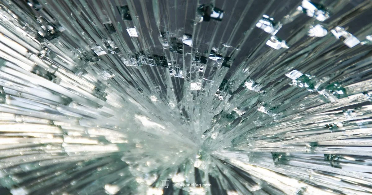 Broken Glass on Solar Panels Broken Glass on Solar Panels - Solar Panel FAQ