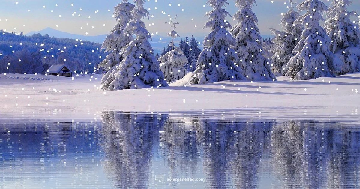 Snow on Panels - Solar Panel FAQ