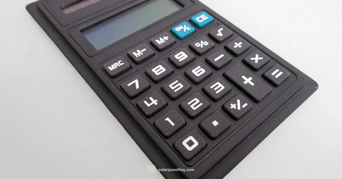 Panel & Battery Calculator - Solar Panel FAQ