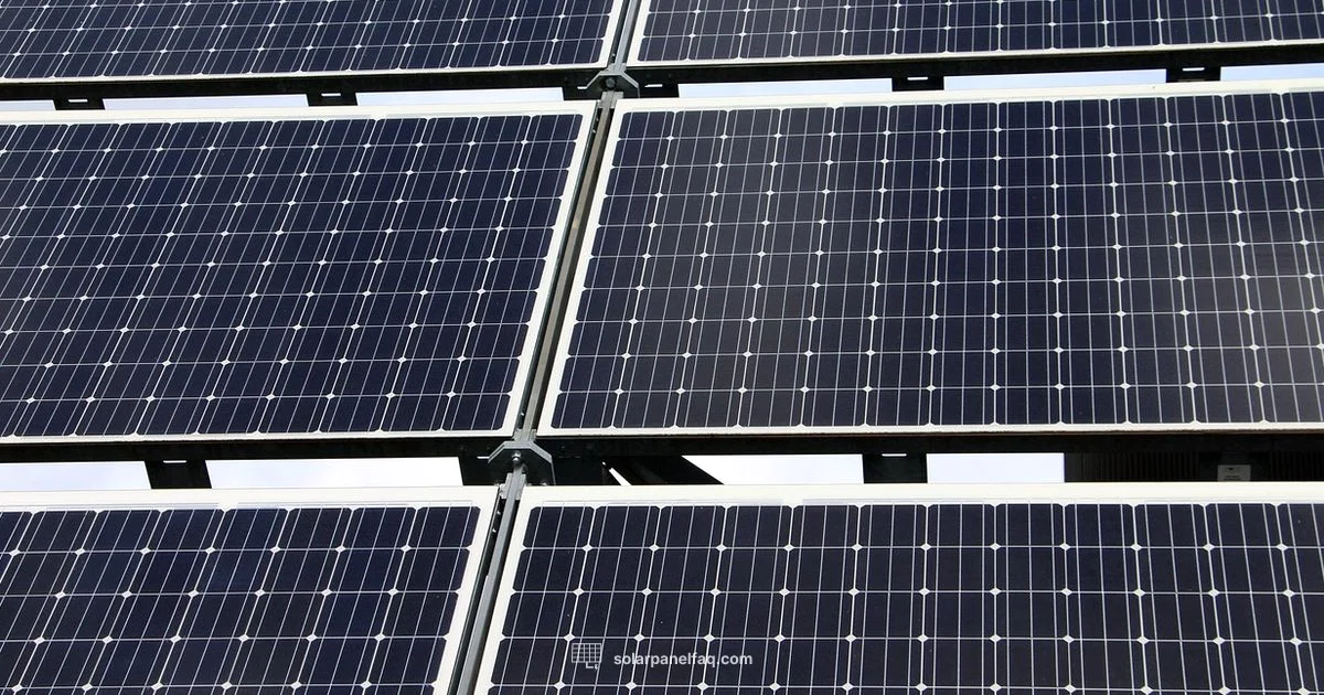 Solar Battery Storage - Solar Panel FAQ