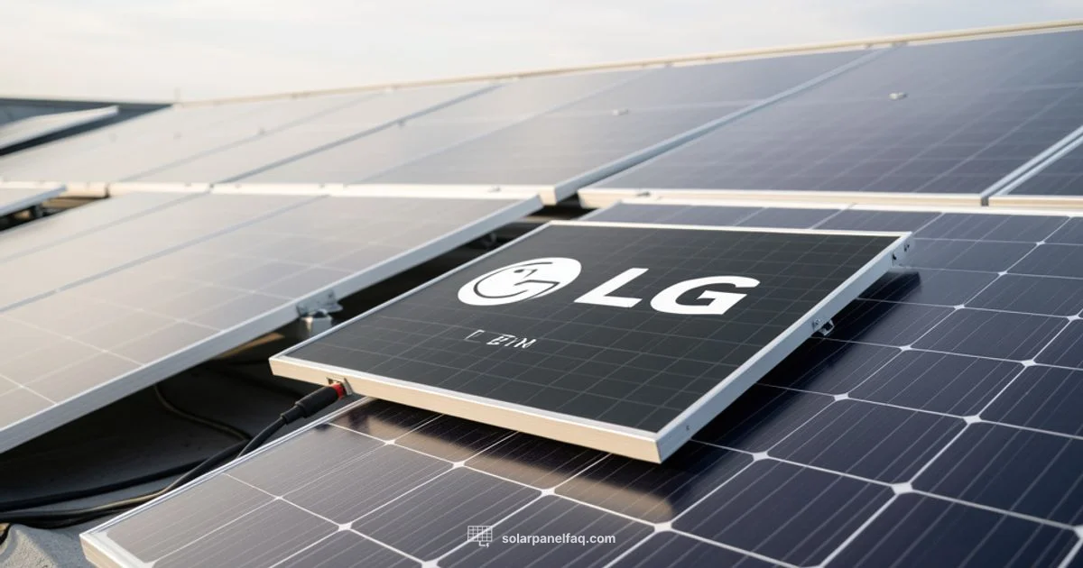LG Panel Guide - Solar Panel FAQ