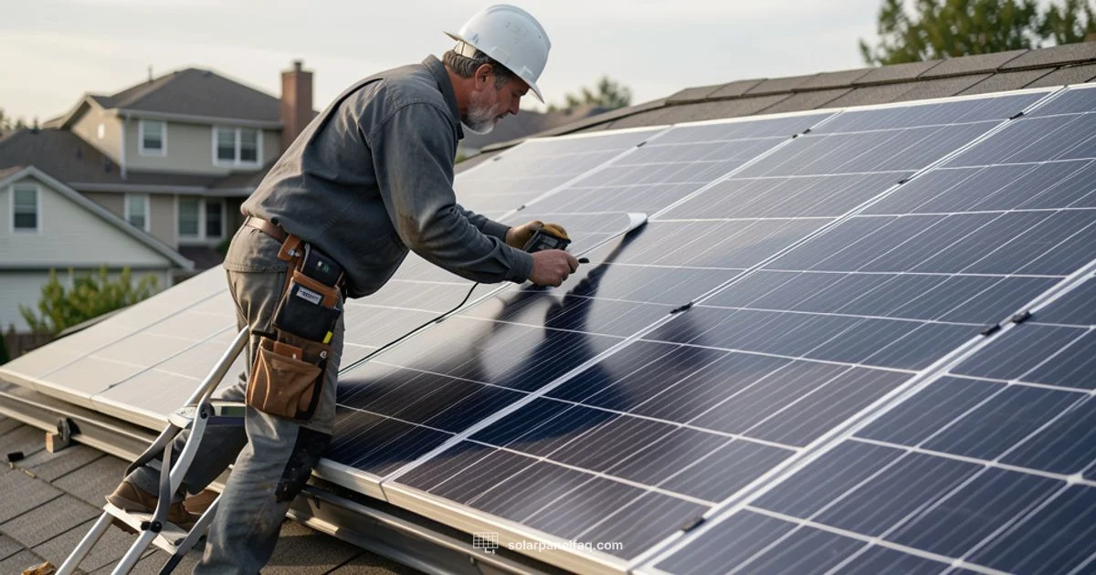 Roof Solar Build - Solar Panel FAQ