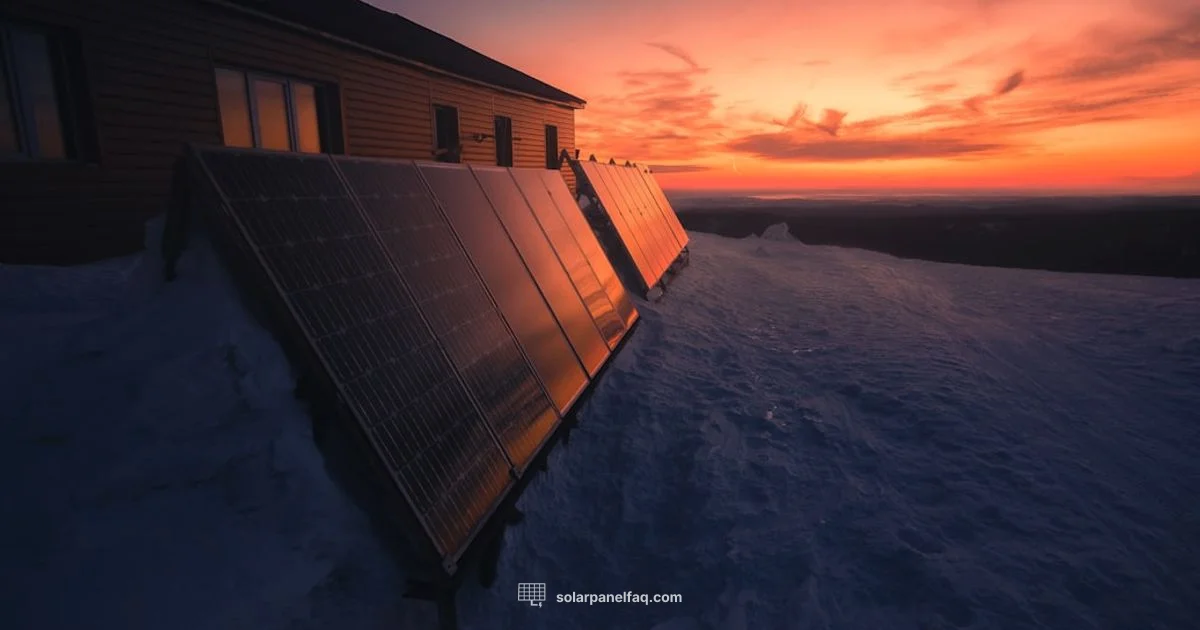Winter Solar Care - Solar Panel FAQ